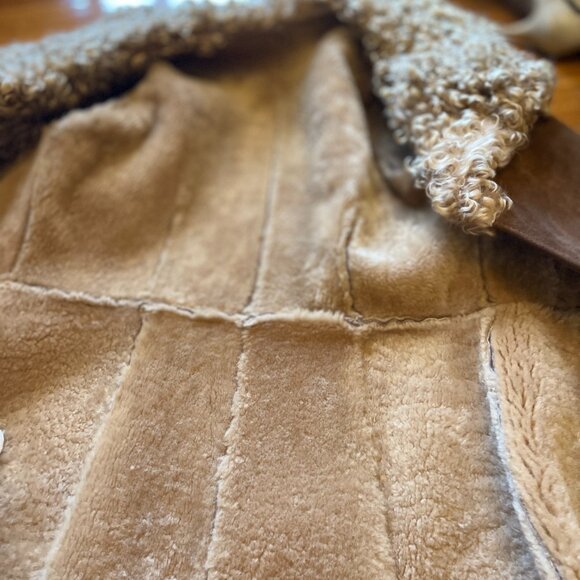70s shearling coat - Picture 4 of 14